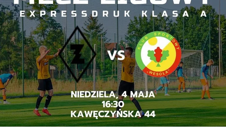 Mecz AKS Zły Warszawa – KS Wesoła w rundzie wiosennej