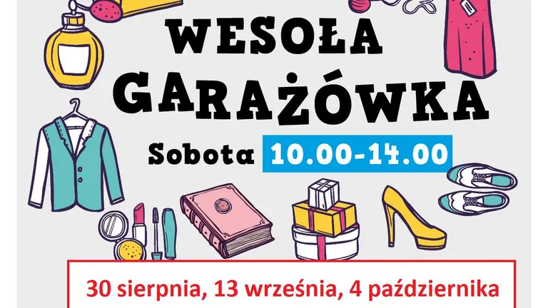 Wesoła Garażówka – październikowa edycja pchlego targu pod urzędem