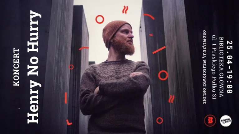 Koncert Henry No Hurry – muzyka i opowieści Wawrzyńca Jana Dąbrowskiego
