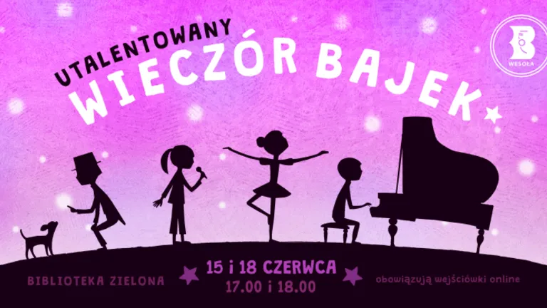 Utalentowany Wieczór Bajek – magiczne opowieści dla dzieci w Bibliotece w Zielonej