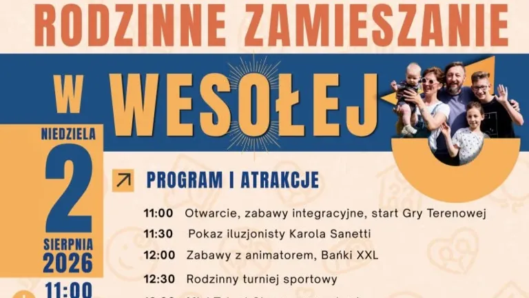 Rodzinny piknik z iluzjonistą, grą terenową i warsztatami kreatywnymi
