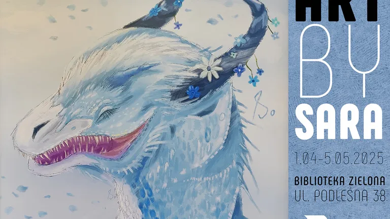 Art by Sara – wystawa młodej artystki w Bibliotece w Zielonej