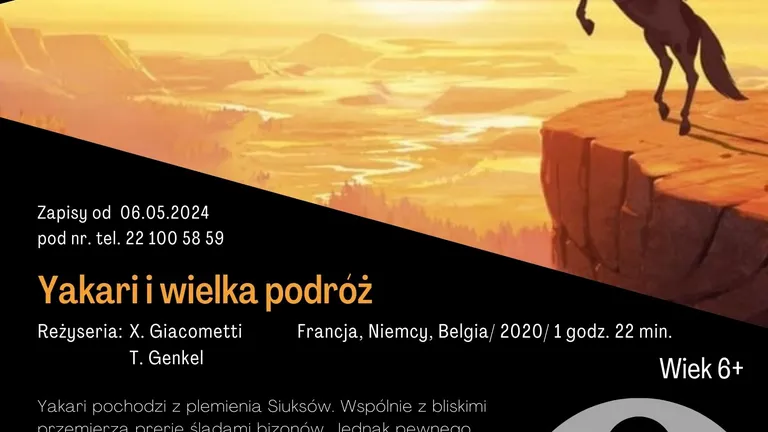 Kino Pogodna dla dzieci: Odkryjcie magię animacji Yakari