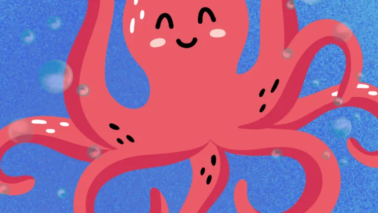 Koloranki – warsztaty sztuki i ekologii dla dzieci 6–10 lat: Skacząca ośmiornica