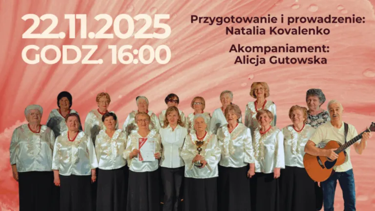 Koncert Chóru Malwy Rodzinnie – występ seniorek z rodzinami i muzyką na żywo