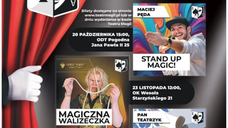Magiczny Stand-Up w Wesołej: Teatr Magii zaprasza