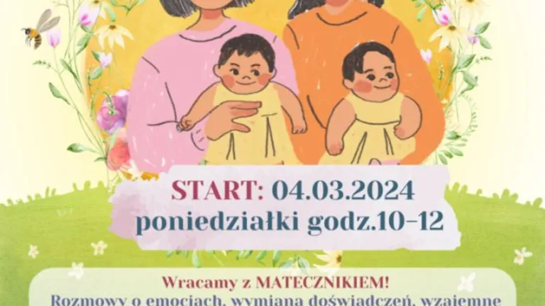 Matecznik – wsparcie dla mam w Ośrodku Kultury Wesoła