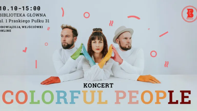 Trio Colorful People z Czech i Słowacji zagra w Bibliotece Głównej w Wesołej