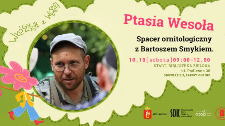 Spacer ornitologiczny w Zielonej. Bartosz Smyk pokaże jesienne przeloty ptaków
