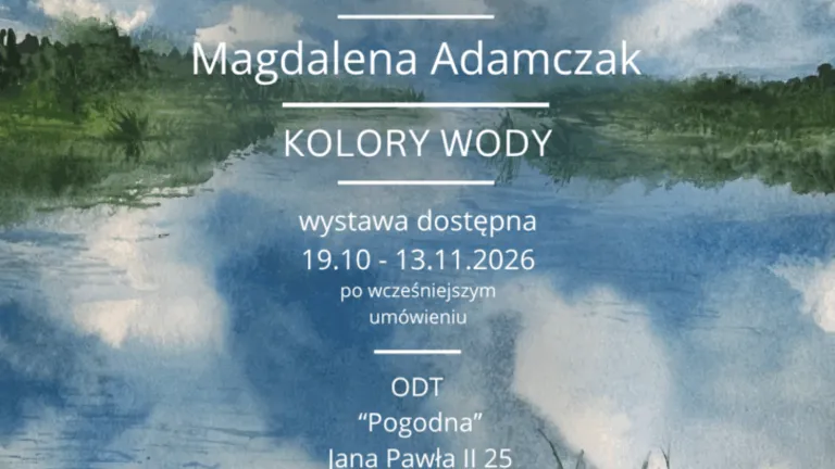 Akwarele Magdaleny Adamczak w „Pogodnej”. Wernisaż wystawy „Kolory wody”