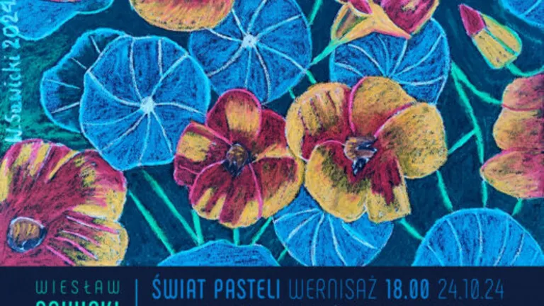 Odkryj świat pasteli na wystawie Wiesława Sawickiego w Bibliotece Wesoła
