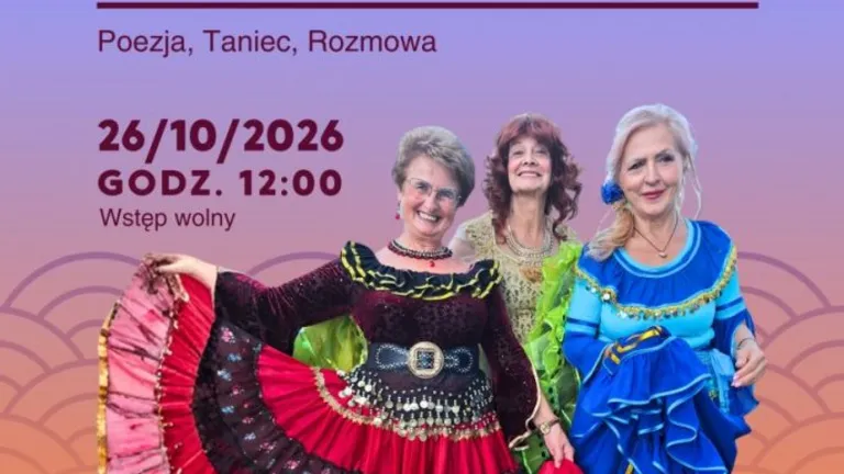 Taniec, poezja Papuszy i rozmowa. Spotkanie z zespołem seniorek Gracja w Marysinie