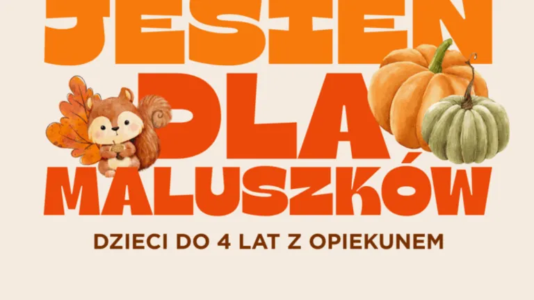Spektakl „Jesień” Teatru Naj dla dzieci do 4 lat i ich opiekunów