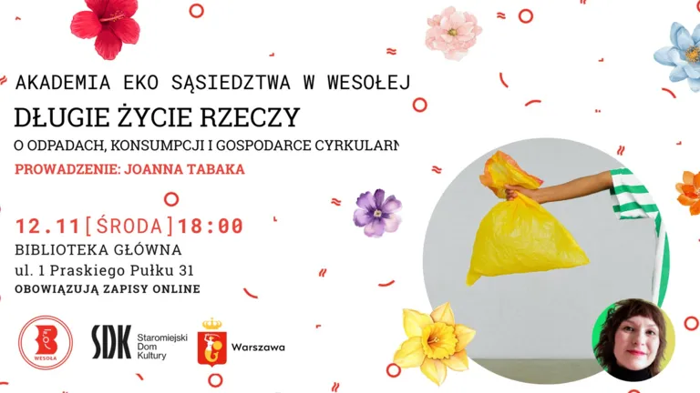 Spotkanie Akademii Eko Sąsiedztwa: Długie życie rzeczy i gospodarka cyrkularna