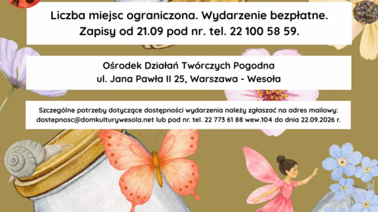 Warsztaty plastyczne „Magiczny świat w słoiku” dla dzieci w wieku 7–12 lat