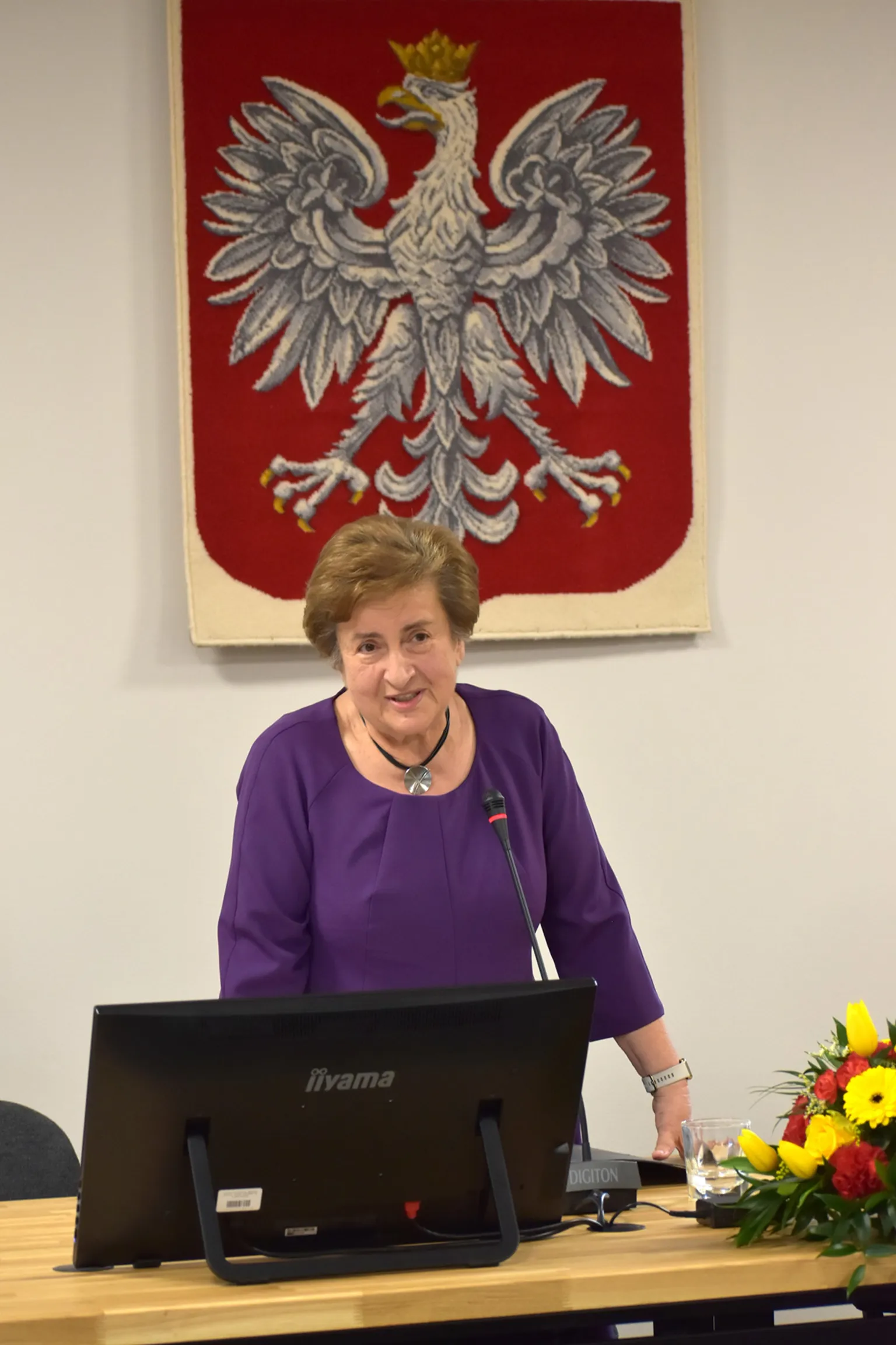 Ewa Tucholska - I sesja Rady Dzielnicy Wesoła