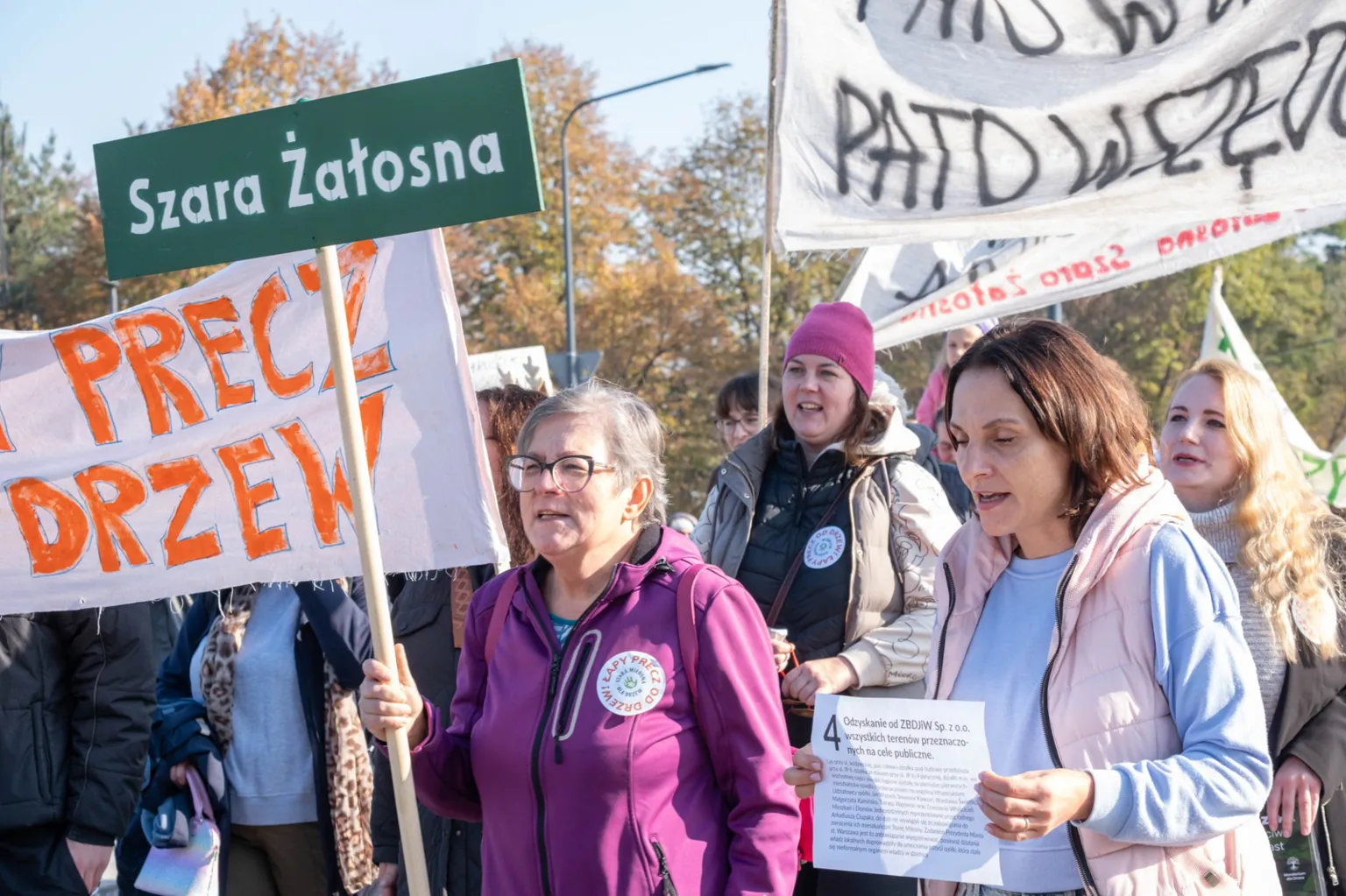 Głośny sprzeciw mieszkańców Starej Miłosny - Fotorelacja i Kluczowe Postulaty