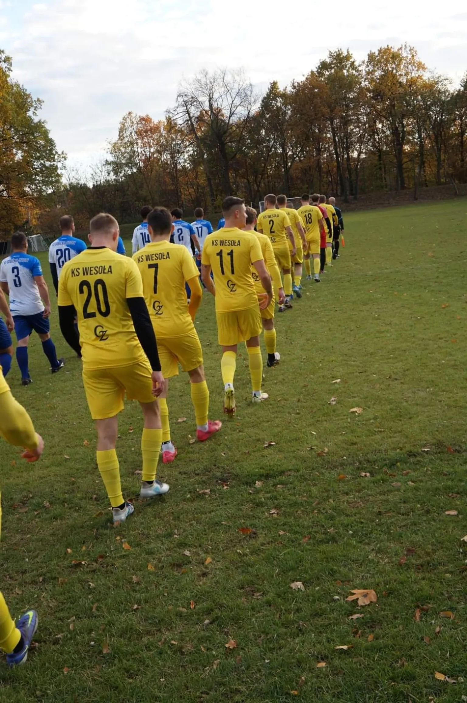 Gol za golem – KS Wesoła pewnie pokonuje KS Sobienie Jeziory