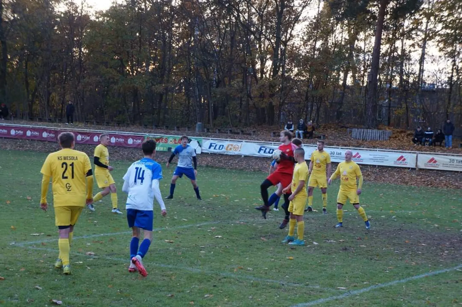 Gol za golem – KS Wesoła pewnie pokonuje KS Sobienie Jeziory