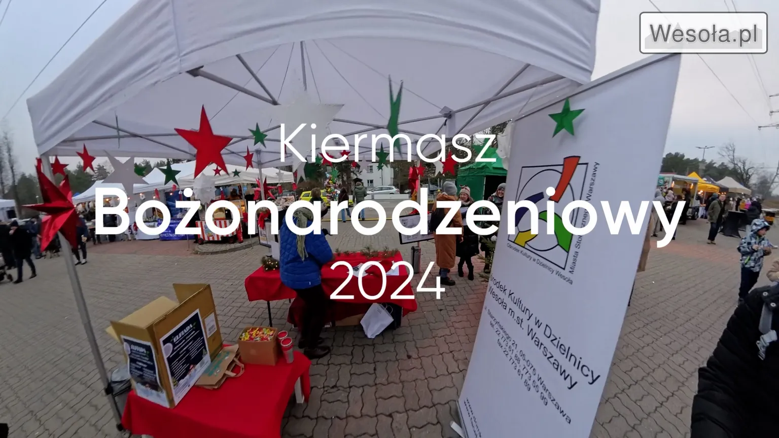 Świąteczny Kiermasz Bożonarodzeniowy w Wesołej – relacja z wydarzenia