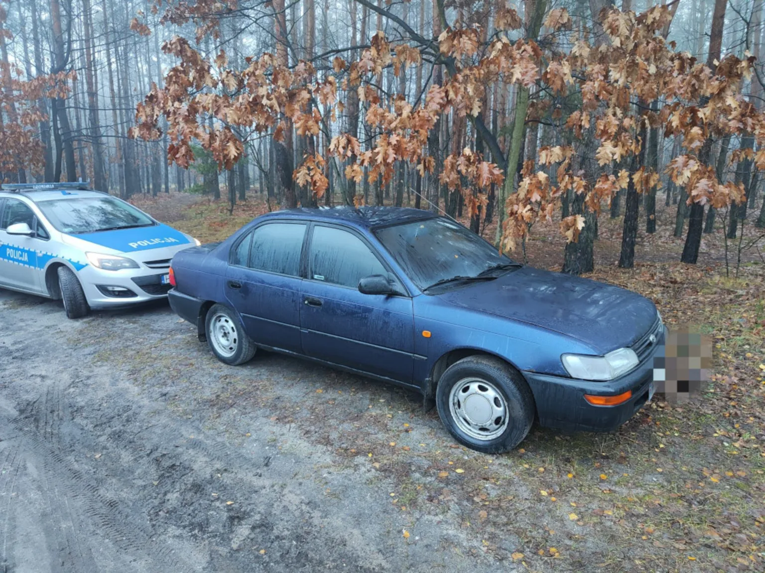 Zatrzymany z kradzioną toyotą i narkotykami – interwencja policji w Wesołej