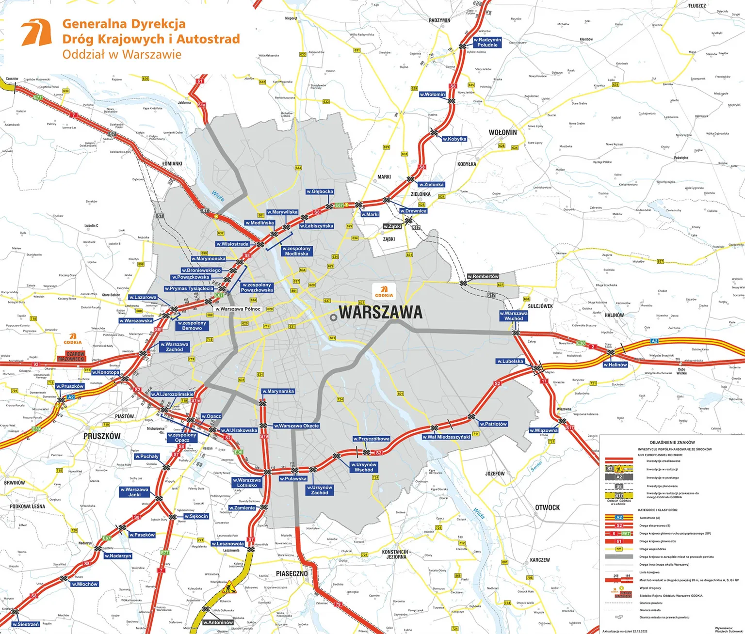 Wschodnia Obwodnica Warszawy: Nowy wariant rozważany przez Ministerstwo Infrastruktury