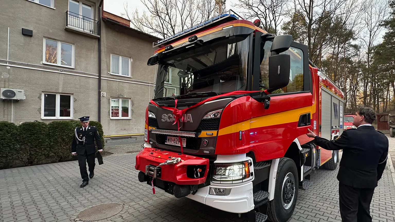 Nowy wóz dla OSP Wesoła – wzmocnienie bezpieczeństwa mieszkańców