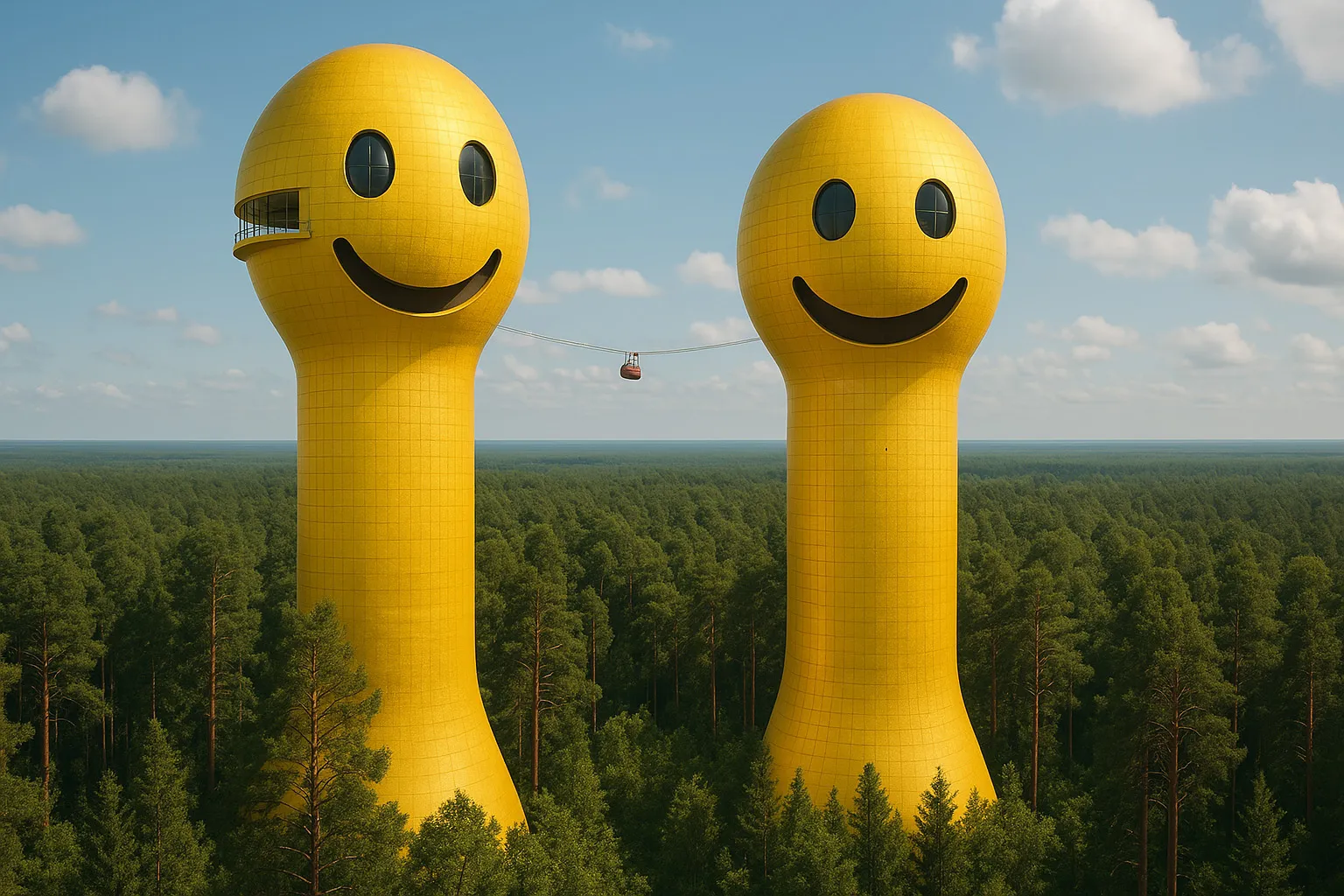 "Wesołe Wieże" – Ekologiczno-Rozrywkowy Moloch w Sercu Mazowieckiego Parku Krajobrazowego