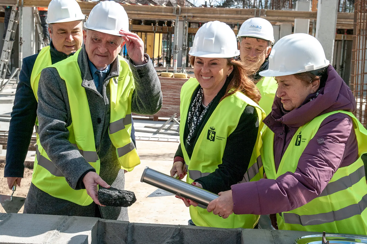 Wmurowanie kamienia węgielnego pod Kulturotekę w Wesołej – nowoczesne centrum kultury na horyzoncie