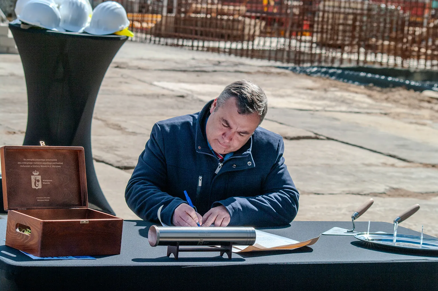 Wmurowanie kamienia węgielnego pod Kulturotekę w Wesołej – nowoczesne centrum kultury na horyzoncie