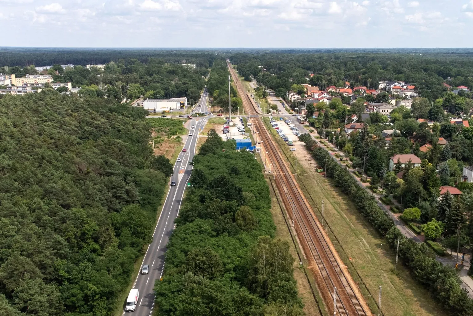 Budowa tunelu pod torami w Wesołej – nowe zmiany w organizacji ruchu