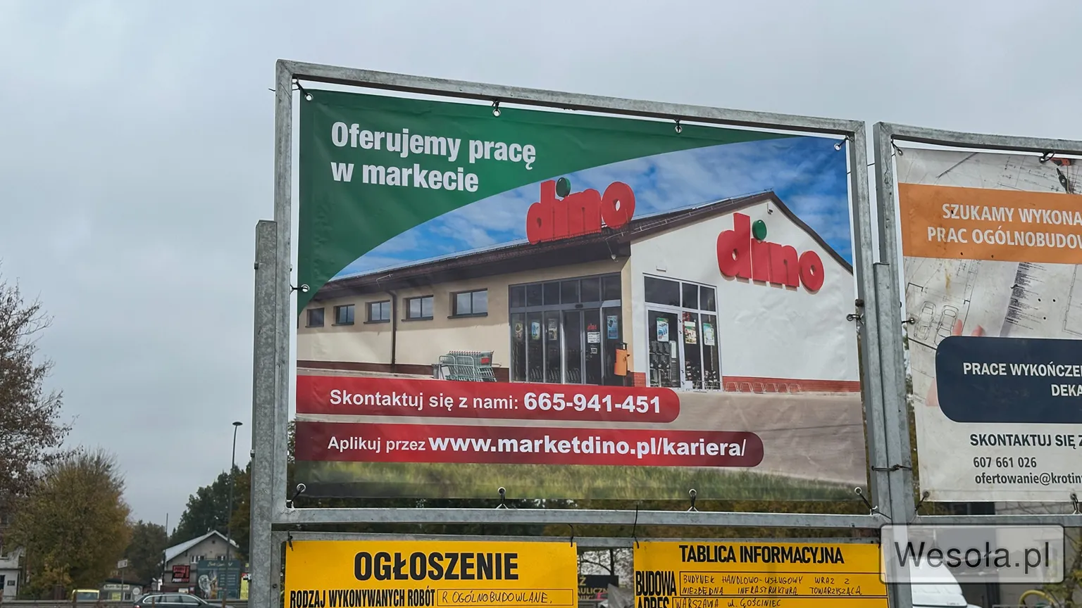 Nowy sklep Dino w Starej Miłośnie – budowa ruszyła!