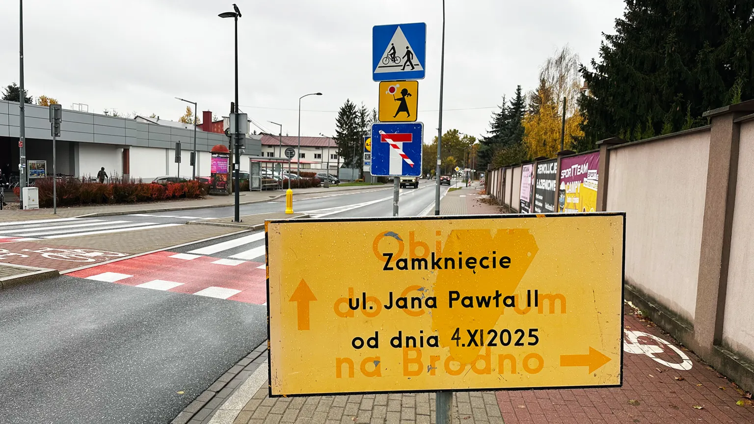 Etap II remontu Jana Pawła II już 4 listopada: Stara Miłosna przed komunikacyjnym wyzwaniem