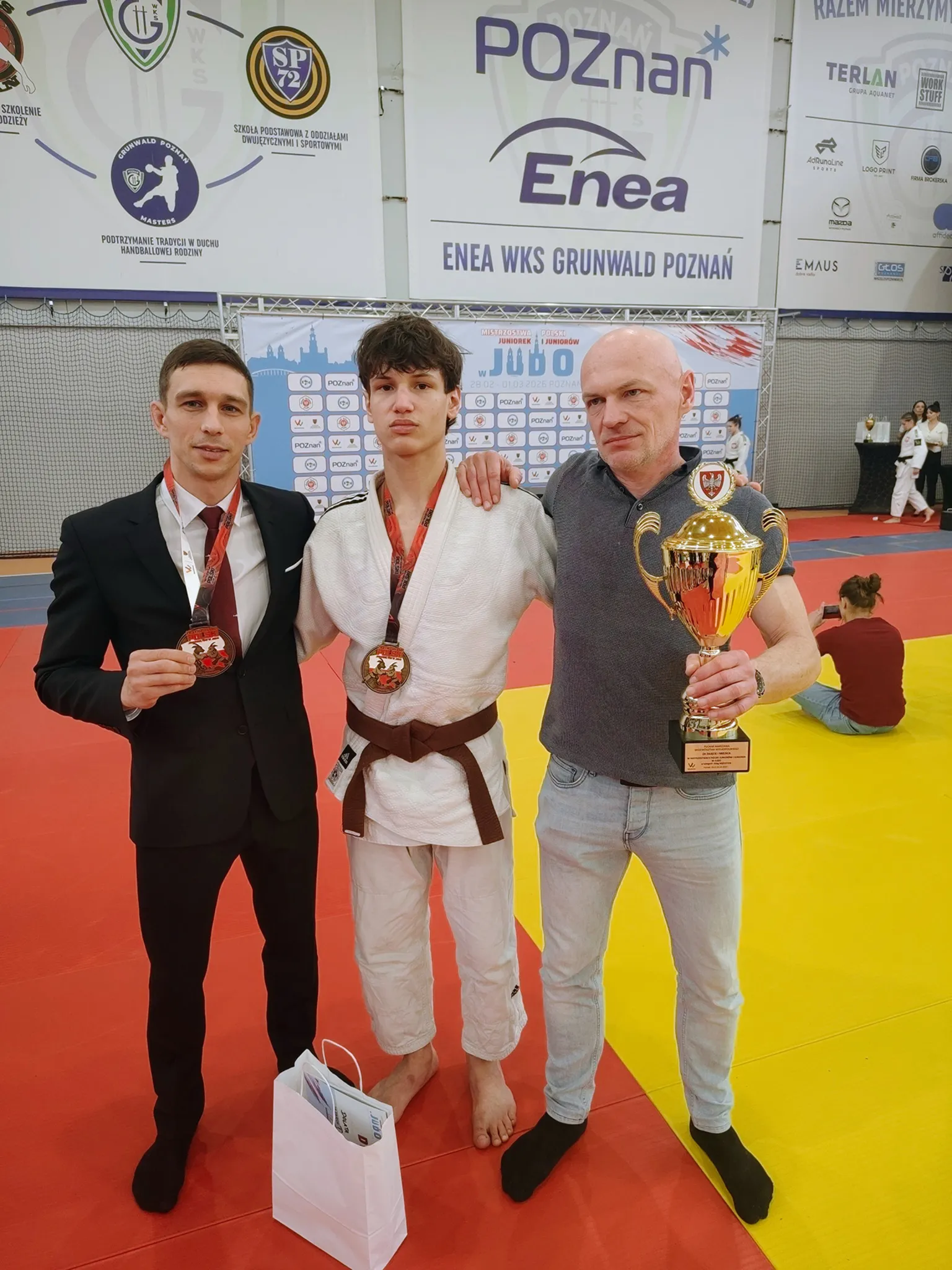 Kamil Dolota ponownie mistrzem Polski juniorów w judo