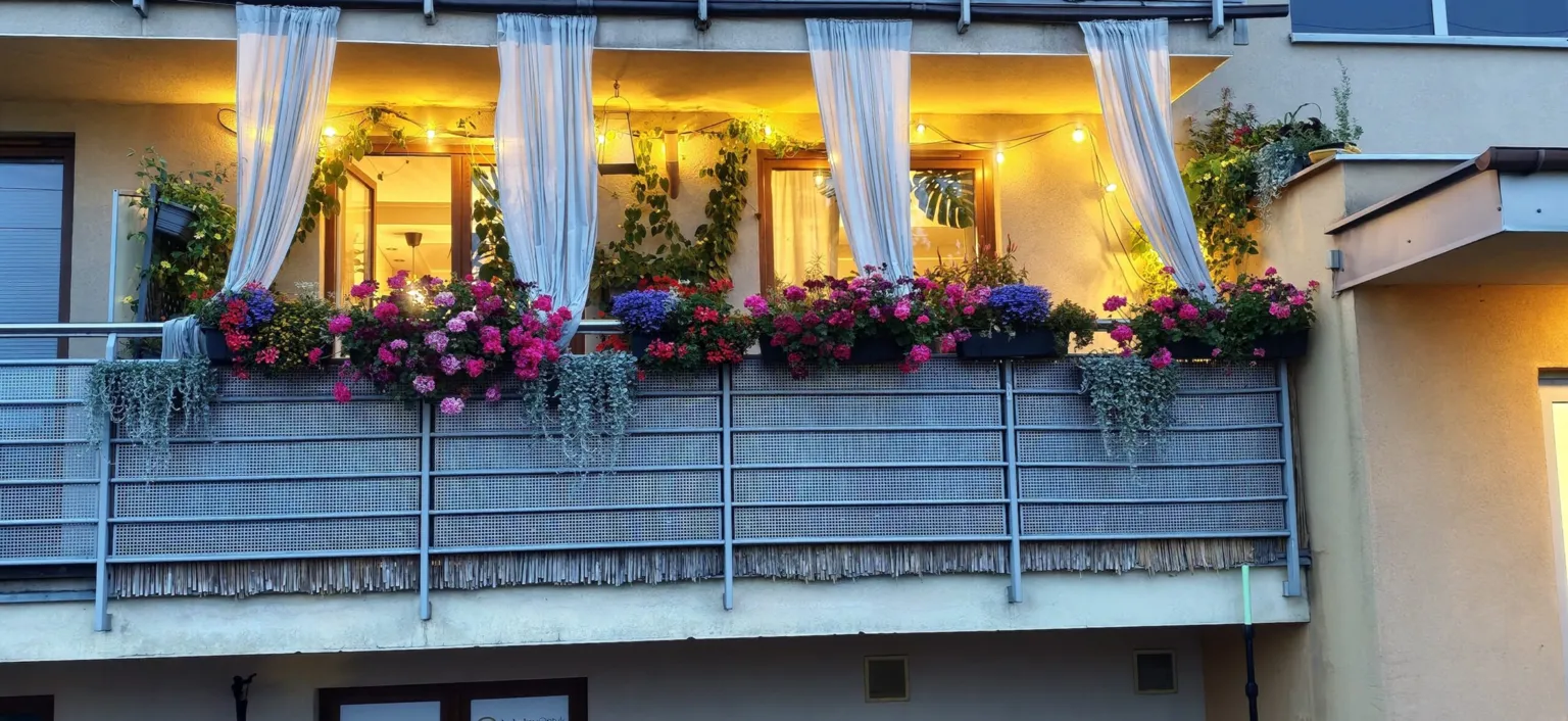 Balkon z Wesołej na podium konkursu „Warszawa w kwiatach i zieleni”