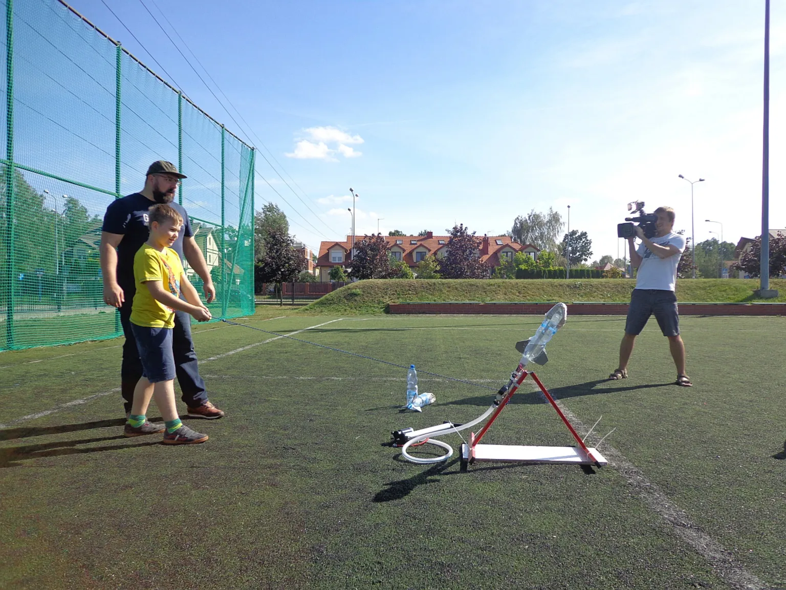 Pierwsze Rodzinny Zawody Rakietowe za nami!