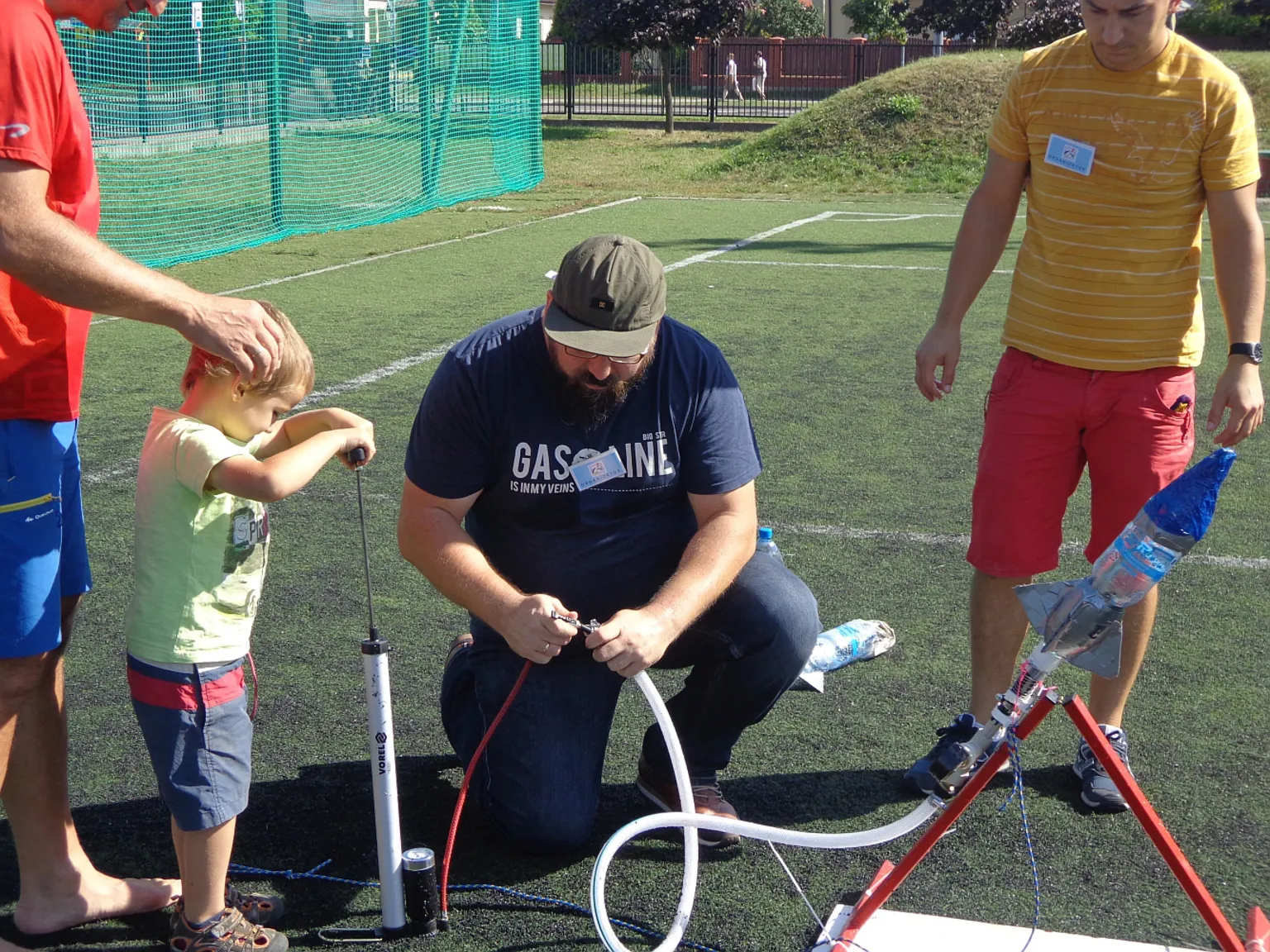 Pierwsze Rodzinny Zawody Rakietowe za nami!