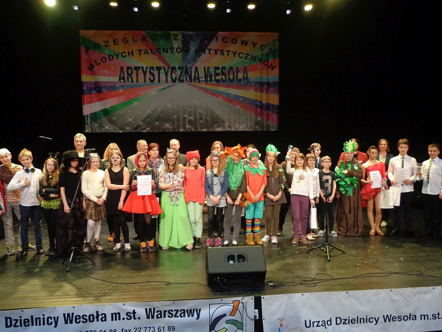 Przegląd dzielnicowych młodych talentów artystycznych - Artystyczna Wesoła