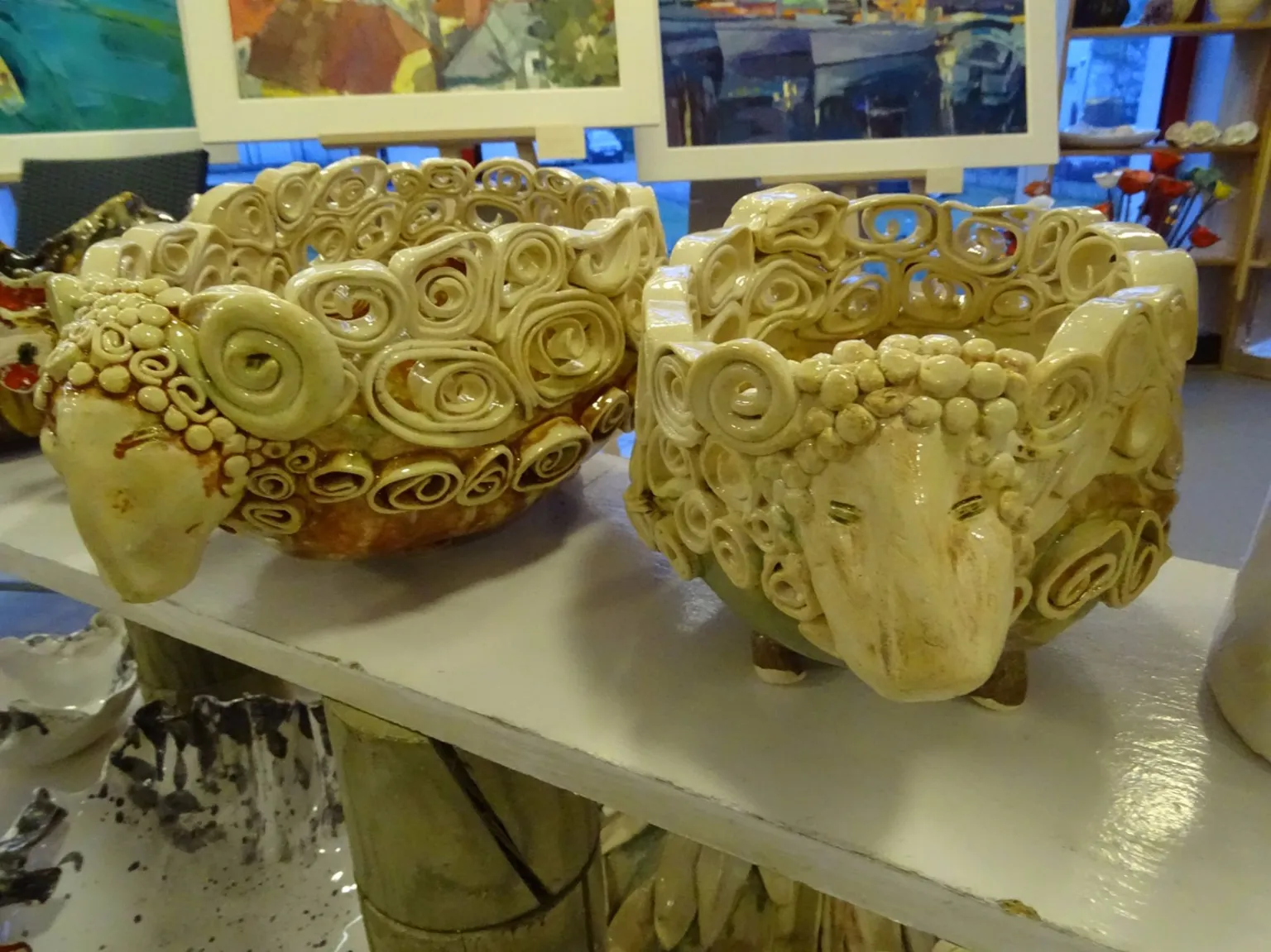 Relacja z VI wernisażu w galerii "Słoń w porcelanie" 