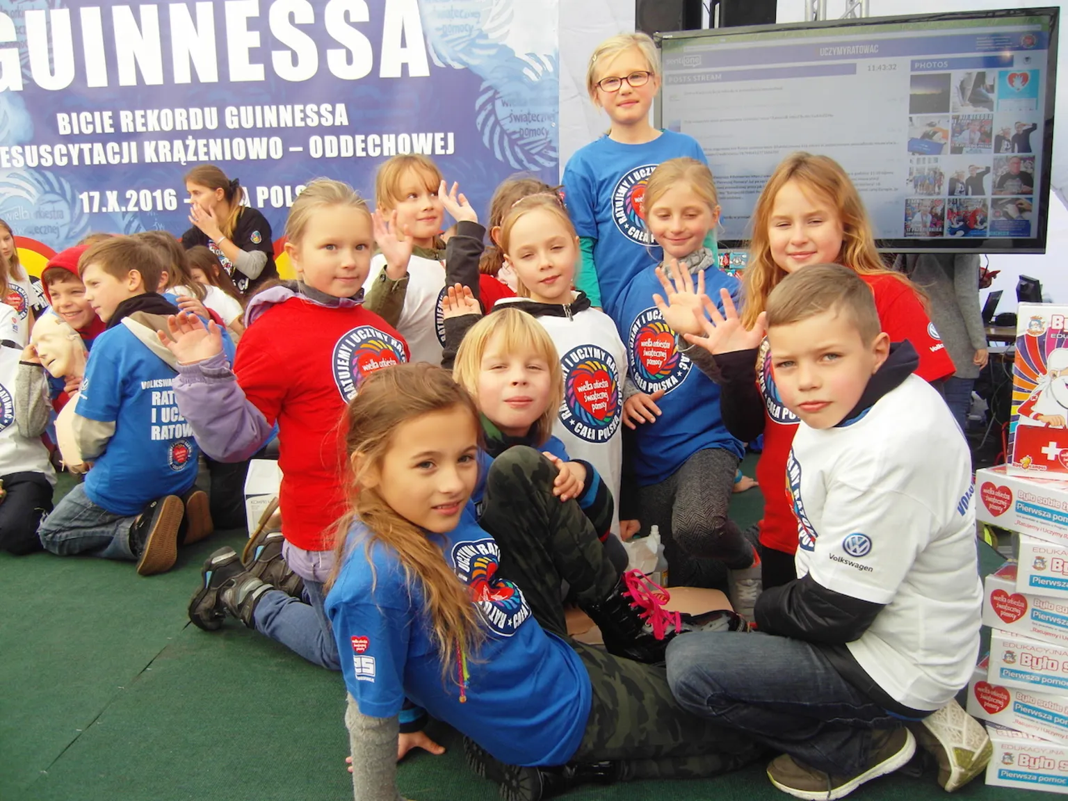Szkoła Podstawowa nr 353 biła rekord Guinnessa