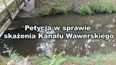 Zdjęcie do artykułu Petycja mieszkańców Wawra i Starej Miłosny do Prezydenta Warszawy w sprawie skażenia Kanału Wawerskiego