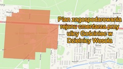 Zdjęcie do artykułu Wyłożenie planu miejscowego dla rejonu cmentarza przy ul. Gościniec w Wesołej