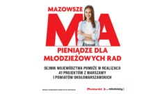 Młodzieżowa Rada Dzielnicy Wesoła dostanie prawie 20 tys. zł od Sejmiku Mazowsza