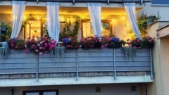 Balkon z Wesołej na podium konkursu „Warszawa w kwiatach i zieleni”