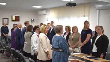 Zdjęcie do artykułu III nadzwyczajna Sesja Rady Dzielnicy Wesoła