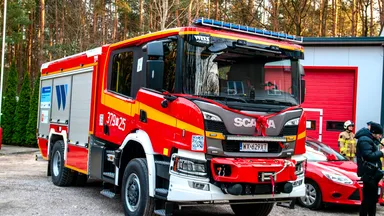 Zdjęcie do artykułu Nowy sprzęt dla OSP Wesoła – relacja zdjęciowa z uroczystości