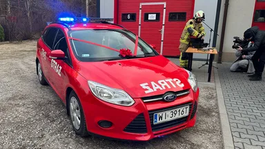 Nowy wóz dla OSP Wesoła – wzmocnienie bezpieczeństwa mieszkańców