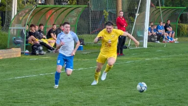 Zdjęcie do artykułu KS Wesoła remisuje z Orłem Parysów po walce i emocjach do końca (1:1)