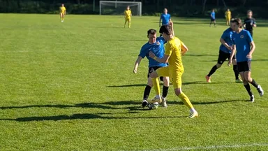 Zdjęcie do artykułu KS Wesoła pokonuje AP Brychczy 3:1 w ostatnim domowym meczu sezonu