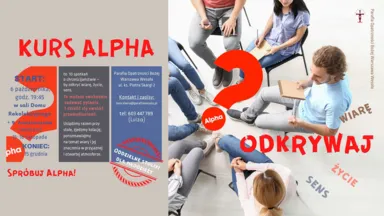 Zdjęcie do artykułu Kurs Alpha w Parafii Opatrzności Bożej – odkryj wiarę, życie i sens